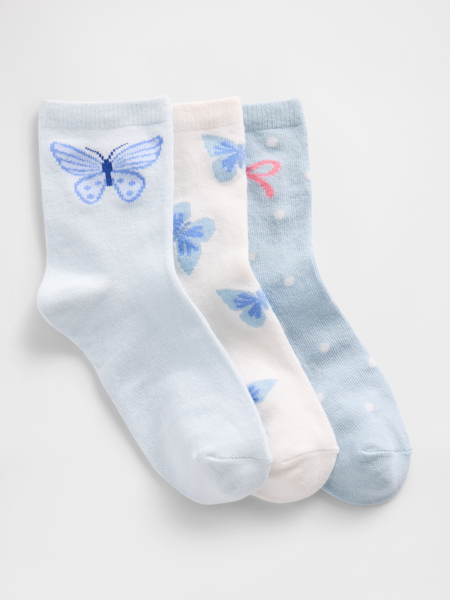 Kids Crew Socks (3-Pack)