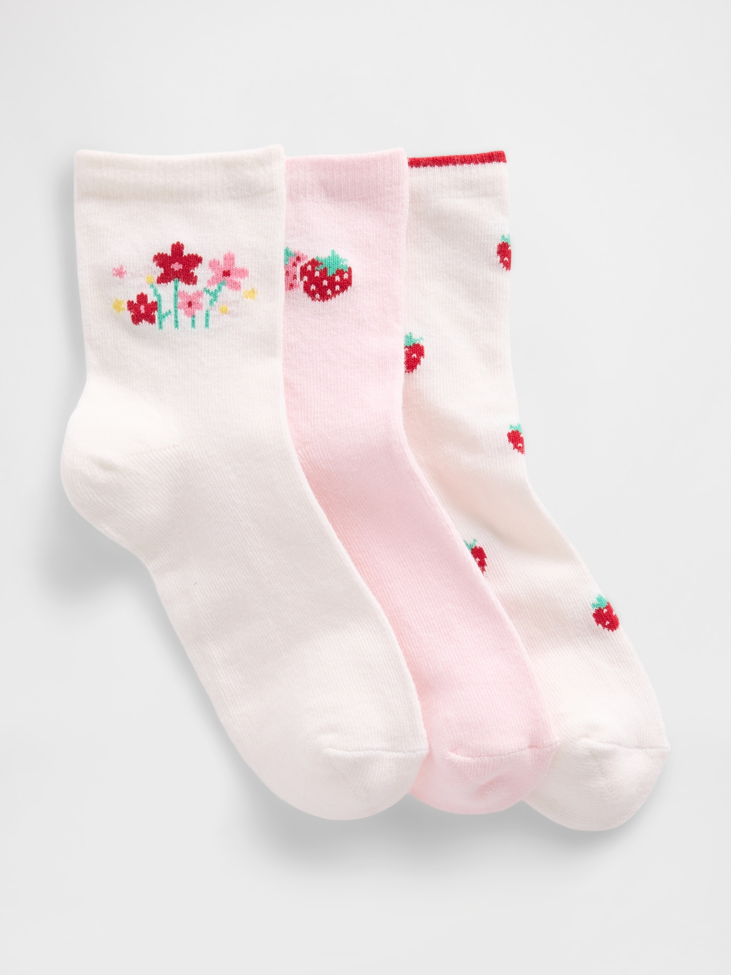 Kids Crew Socks (3-Pack)