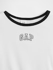 GAPロゴ リブ リンガーTシャツ (キッズ)-3