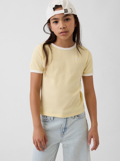 ブラナンベア リブ リンガーTシャツ (キッズ)