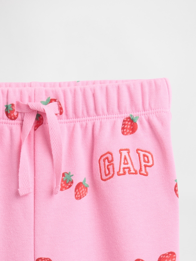 babyGap リラックスフィット GAPロゴ フレンチテリー プルオンジョガーパンツ-2