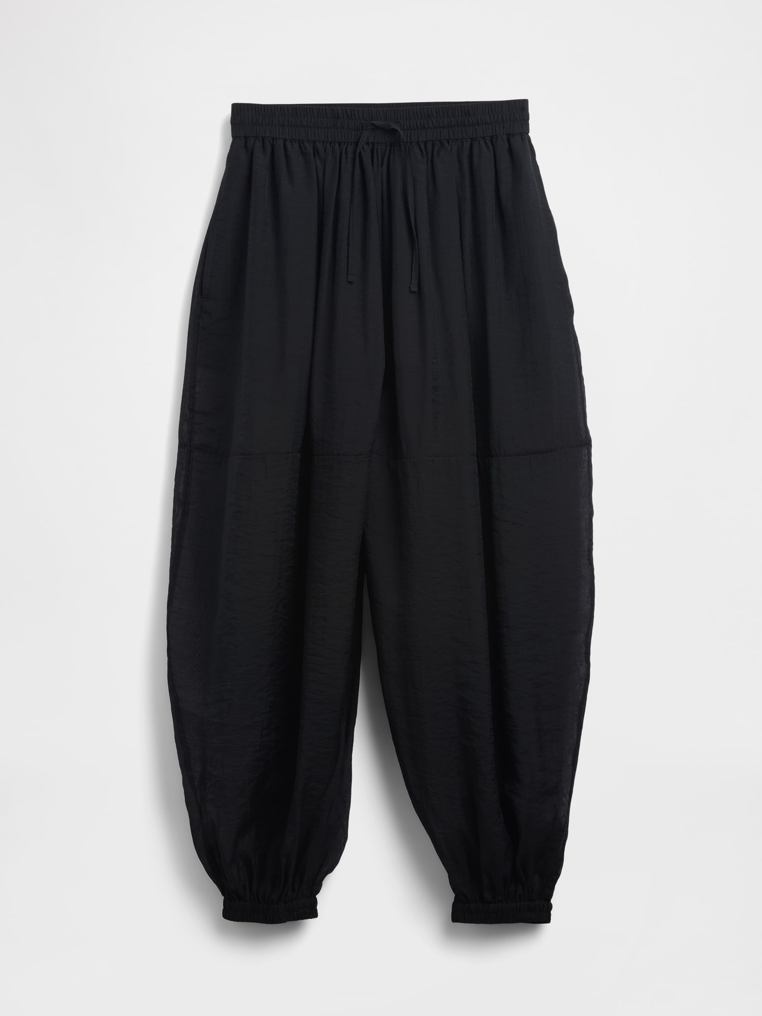 シアー パラシュート ジョガーパンツ-4