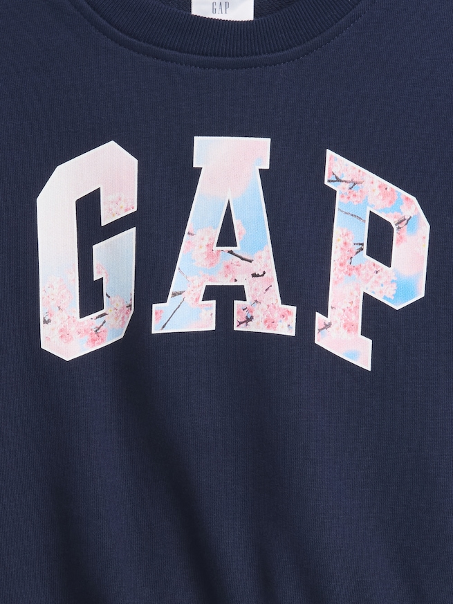 ヴィンテージソフト フレンチテリー SAKURA GAPロゴ スウェットシャツ (幼児・ベビー)-2