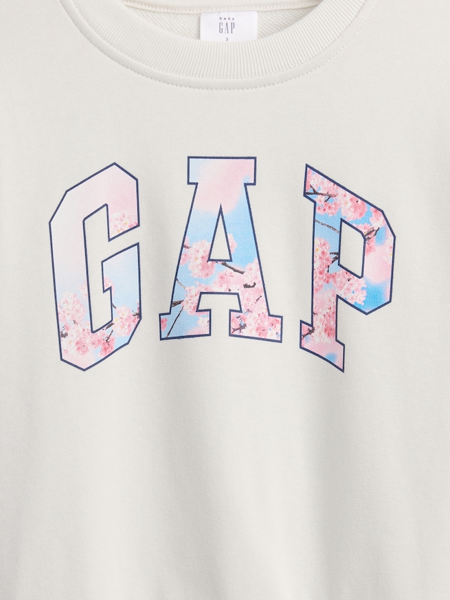 ヴィンテージソフト フレンチテリー SAKURA GAPロゴ スウェットシャツ (幼児・ベビー)-2