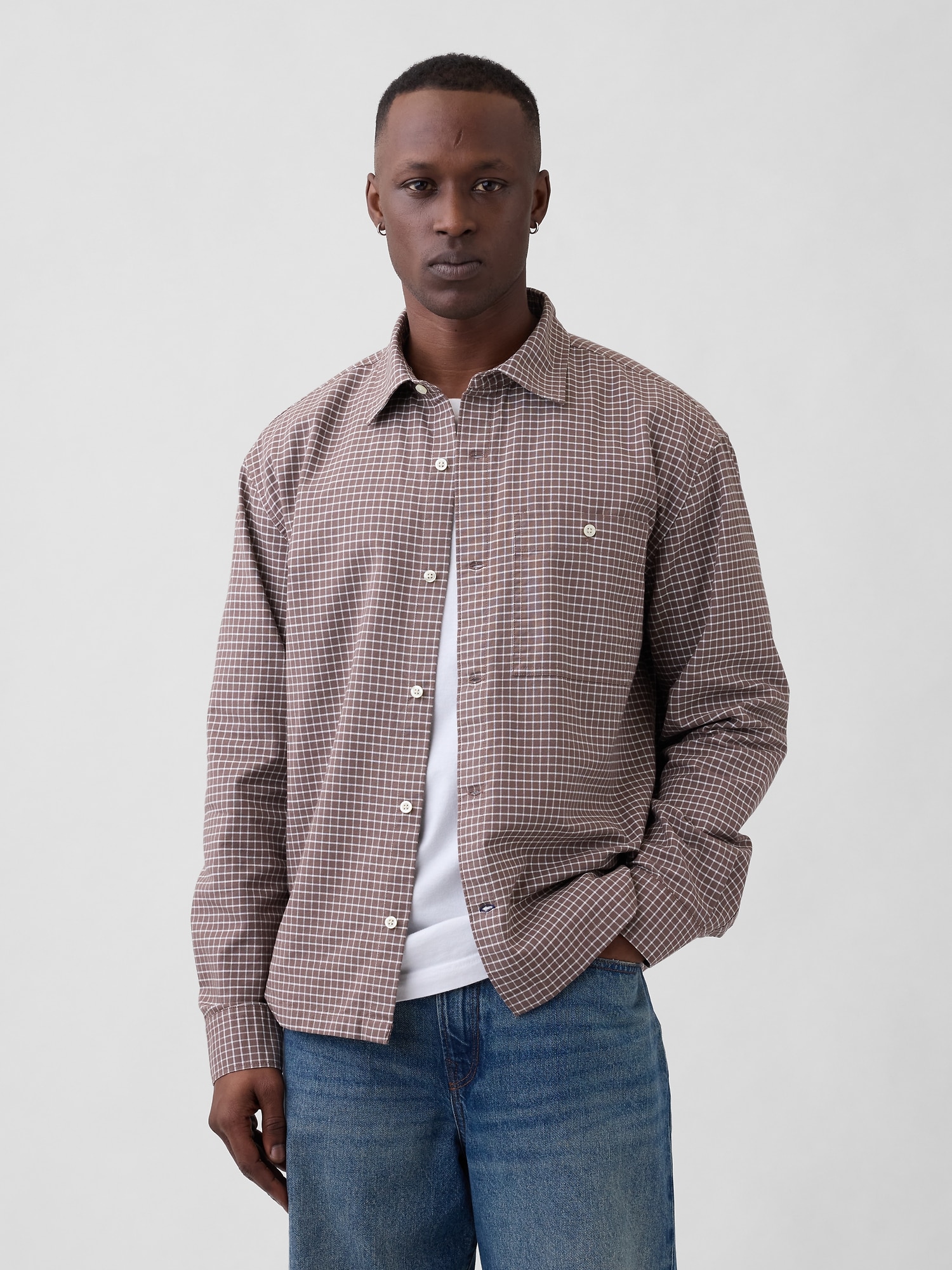 Oxford Shirt in Boxy Fit