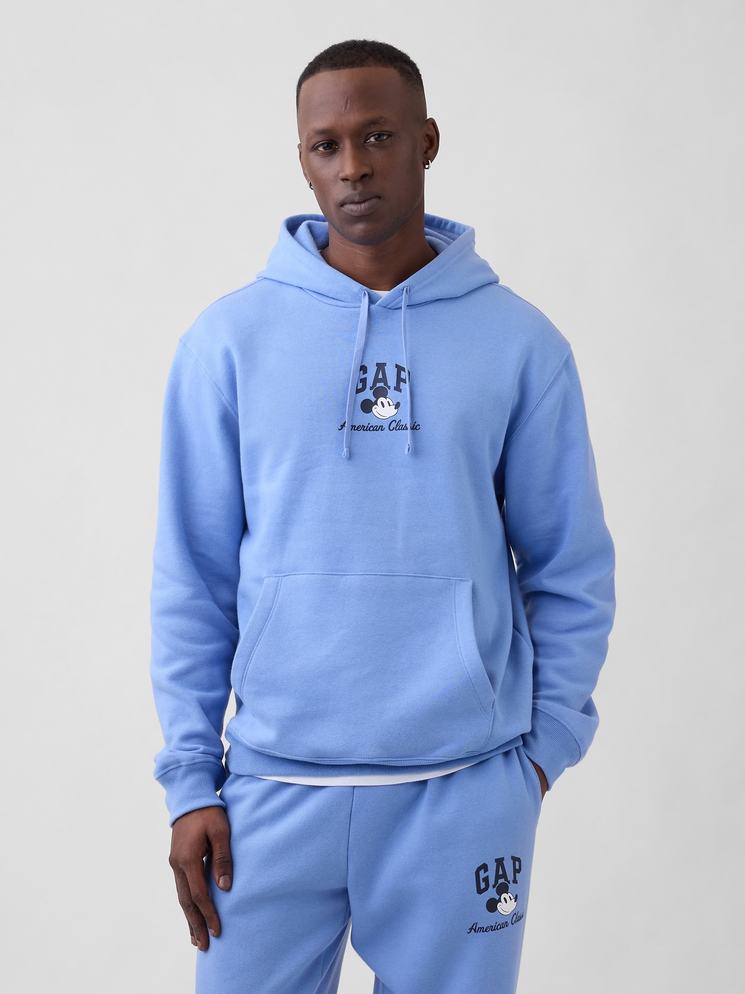 Gap × Disney Mickey Mouse Relaxed Logo Hoodie