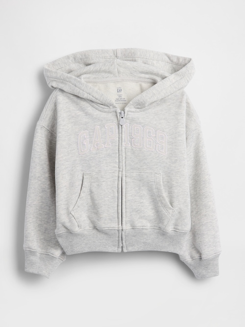 ヴィンテージソフト フレンチテリー GAPロゴ ジップアップパーカー (幼児・ベビー)