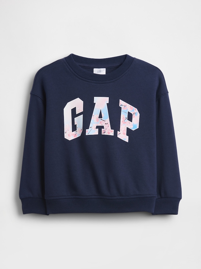 ヴィンテージソフト フレンチテリー SAKURA GAPロゴ スウェットシャツ (幼児・ベビー)-0