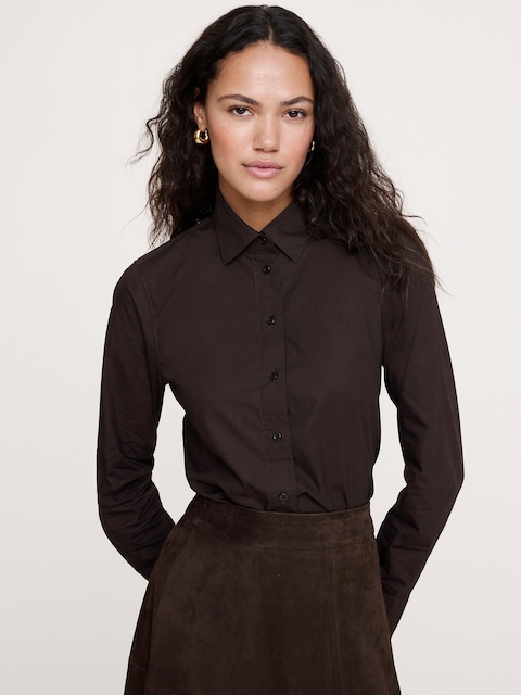 The Everyday Shirt in Cotton Poplin