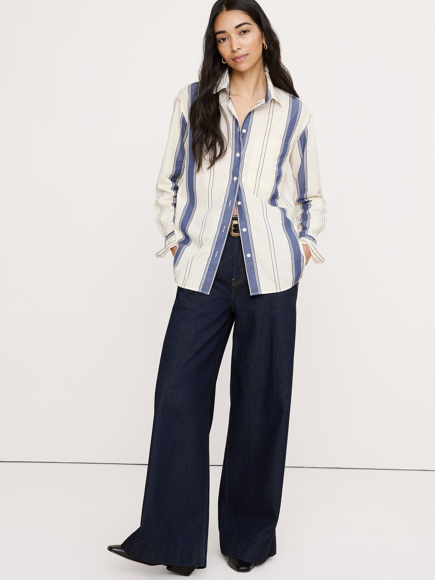 オーバーサイズ シャツ-0