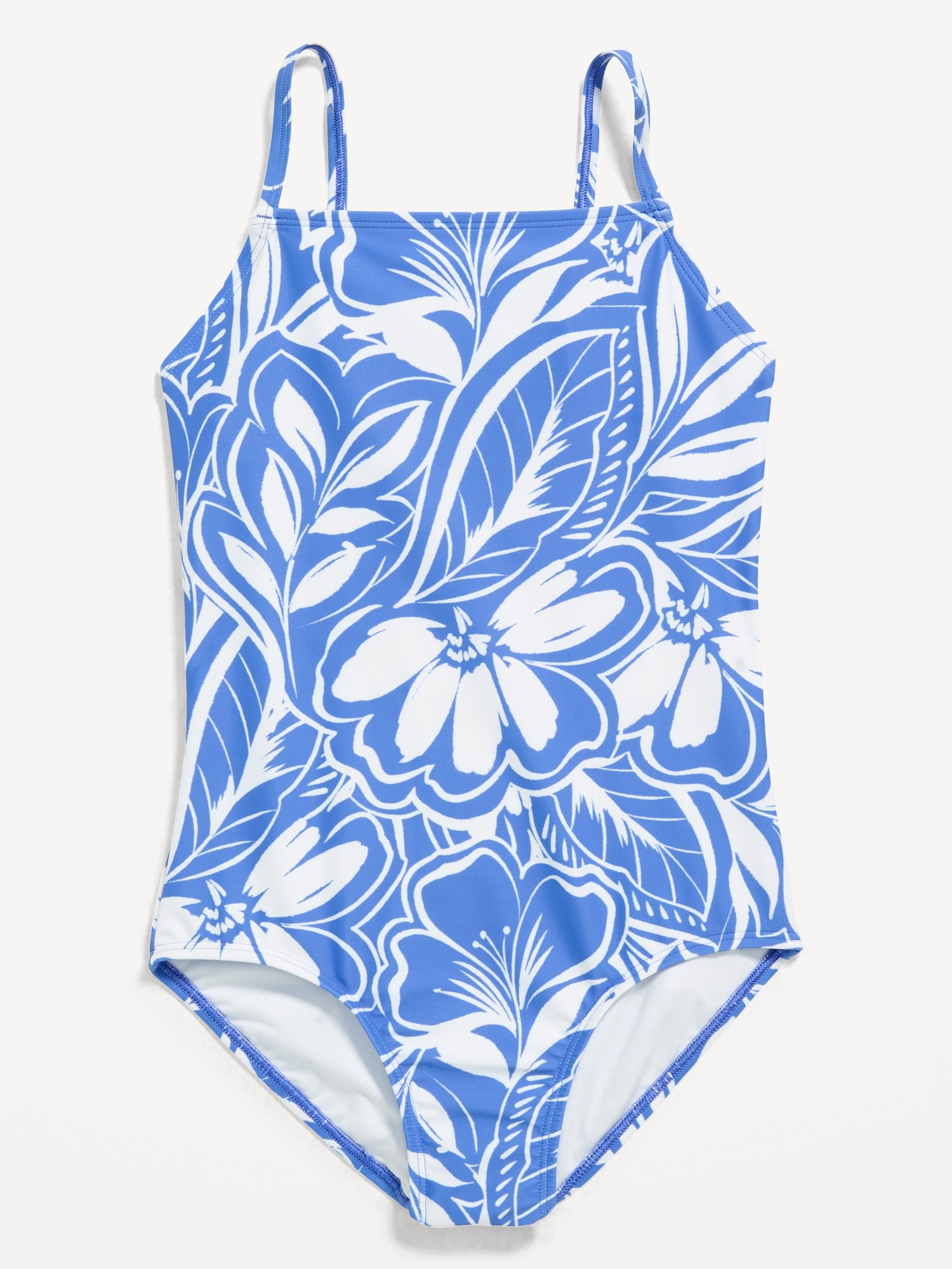 Back Cutout One-Piece Swimsuit for Girls