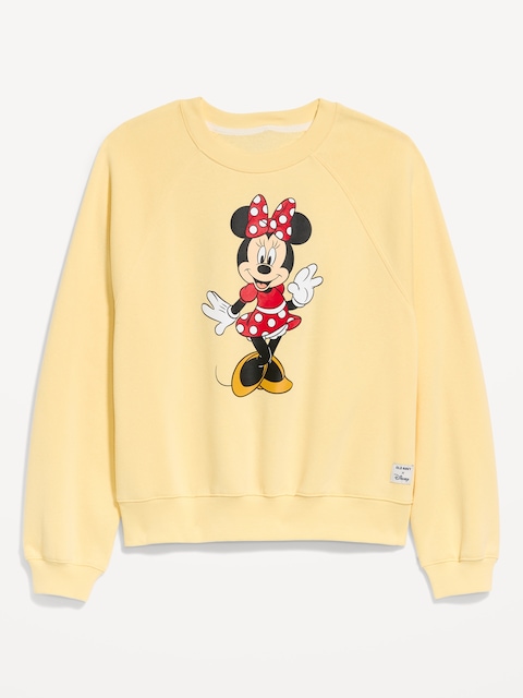 CHANDAIL EN COTON OUATÉ SURDIMENSIONNÉ PURCONFORT À IMPRIMÉ OLD NAVY X DISNEY© POUR FEMME