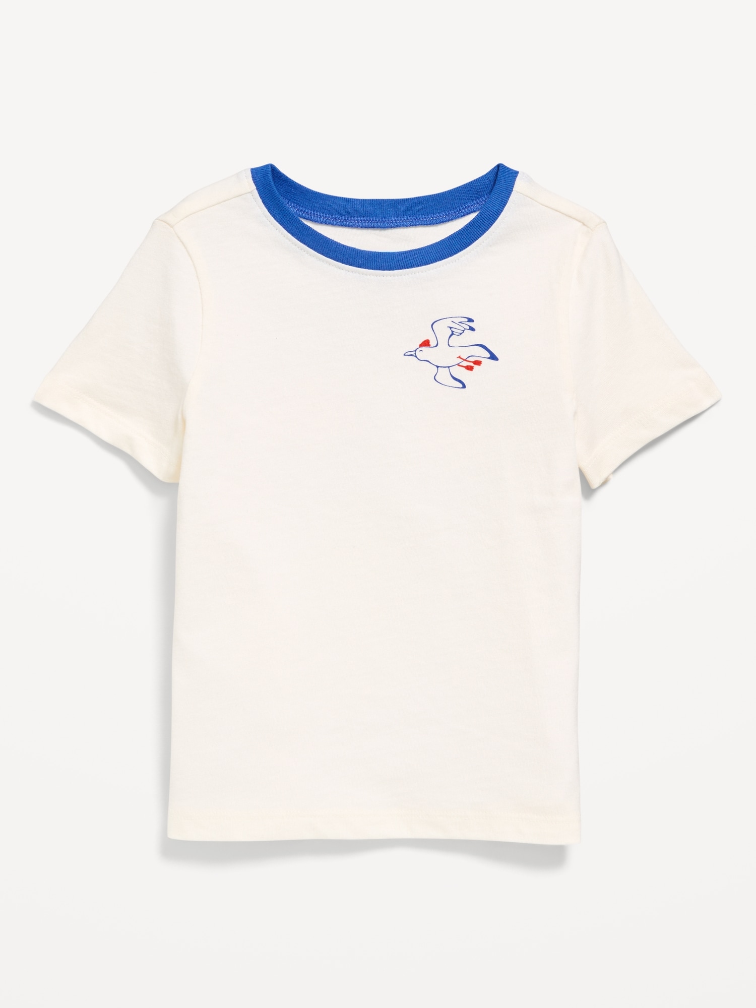 T-SHIRT À MANCHES COURTES À IMPRIMÉ UNISEXE POUR TOUT-PETIT