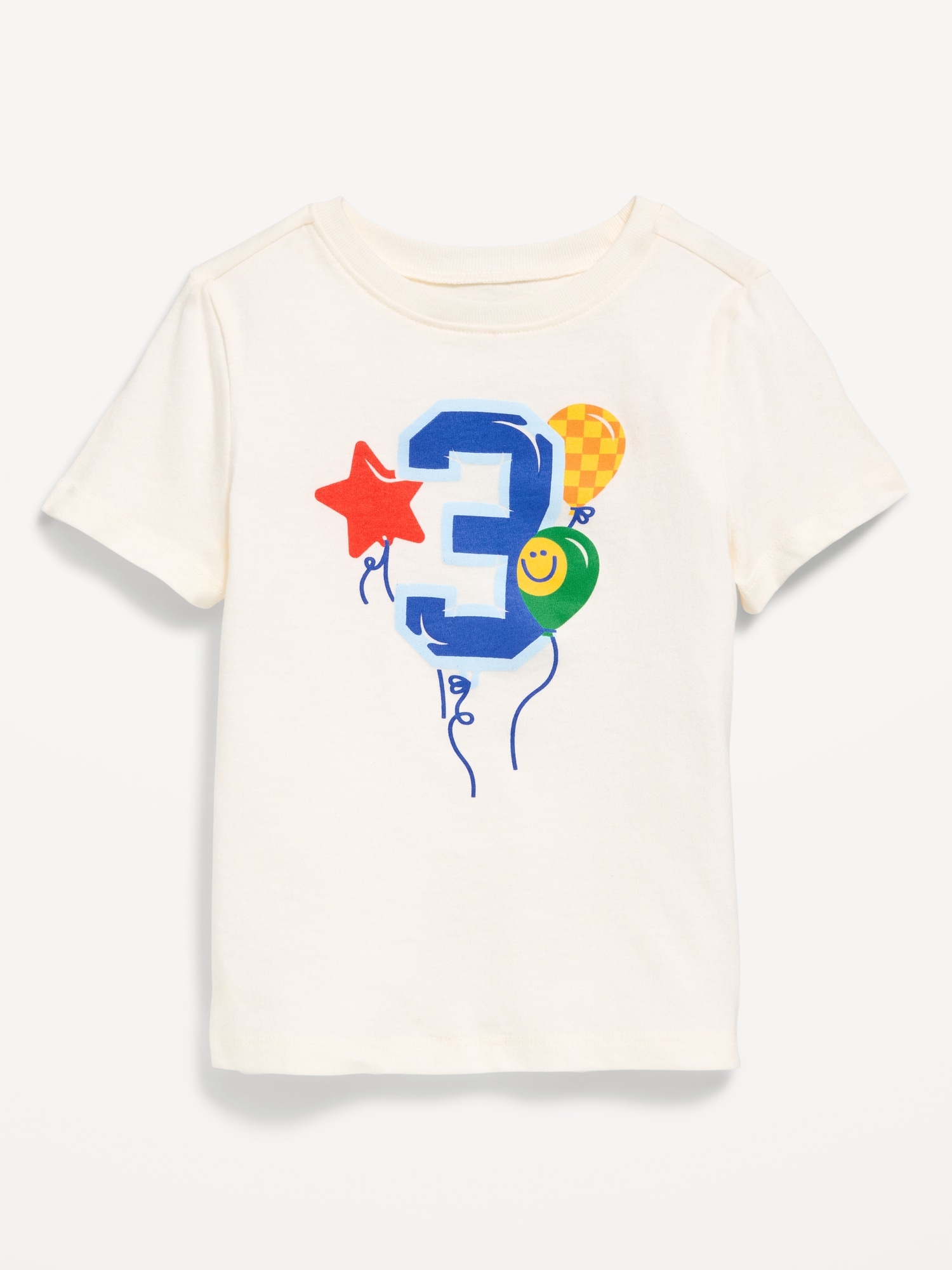 T-SHIRT À MANCHES COURTES À IMPRIMÉ UNISEXE POUR TOUT-PETIT