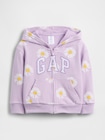 babyGap リラックスフィット GAPロゴ フレンチテリー ジップアップパーカー-0