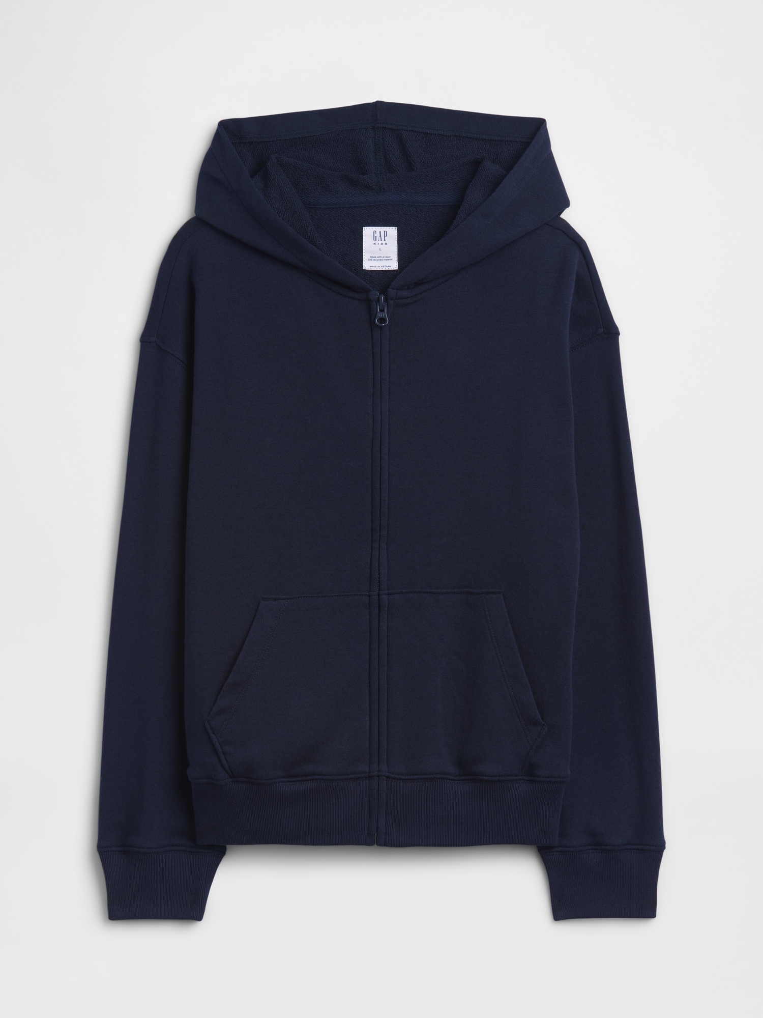 Kids Relaxed French Terry Zip Hoodie