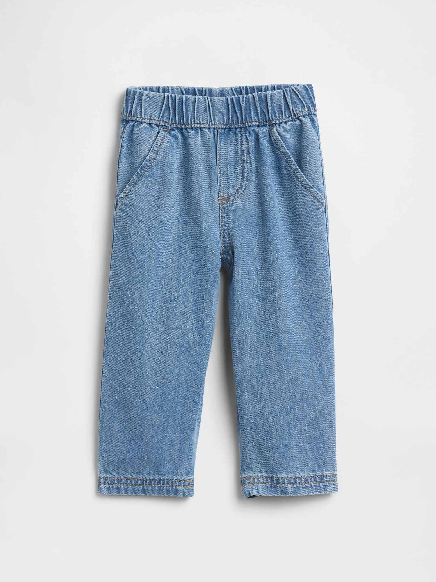 Baby Pull-On Soft Denim Pants