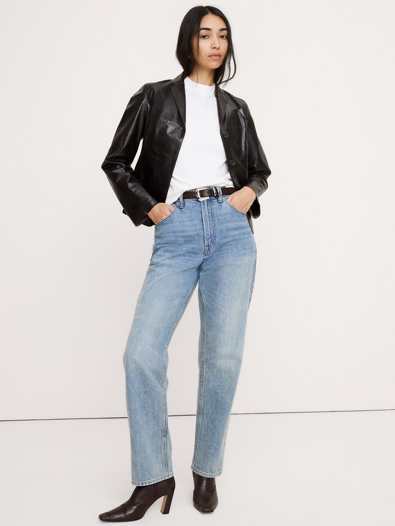 ヴィンテージ コットン モックネックTシャツ-0