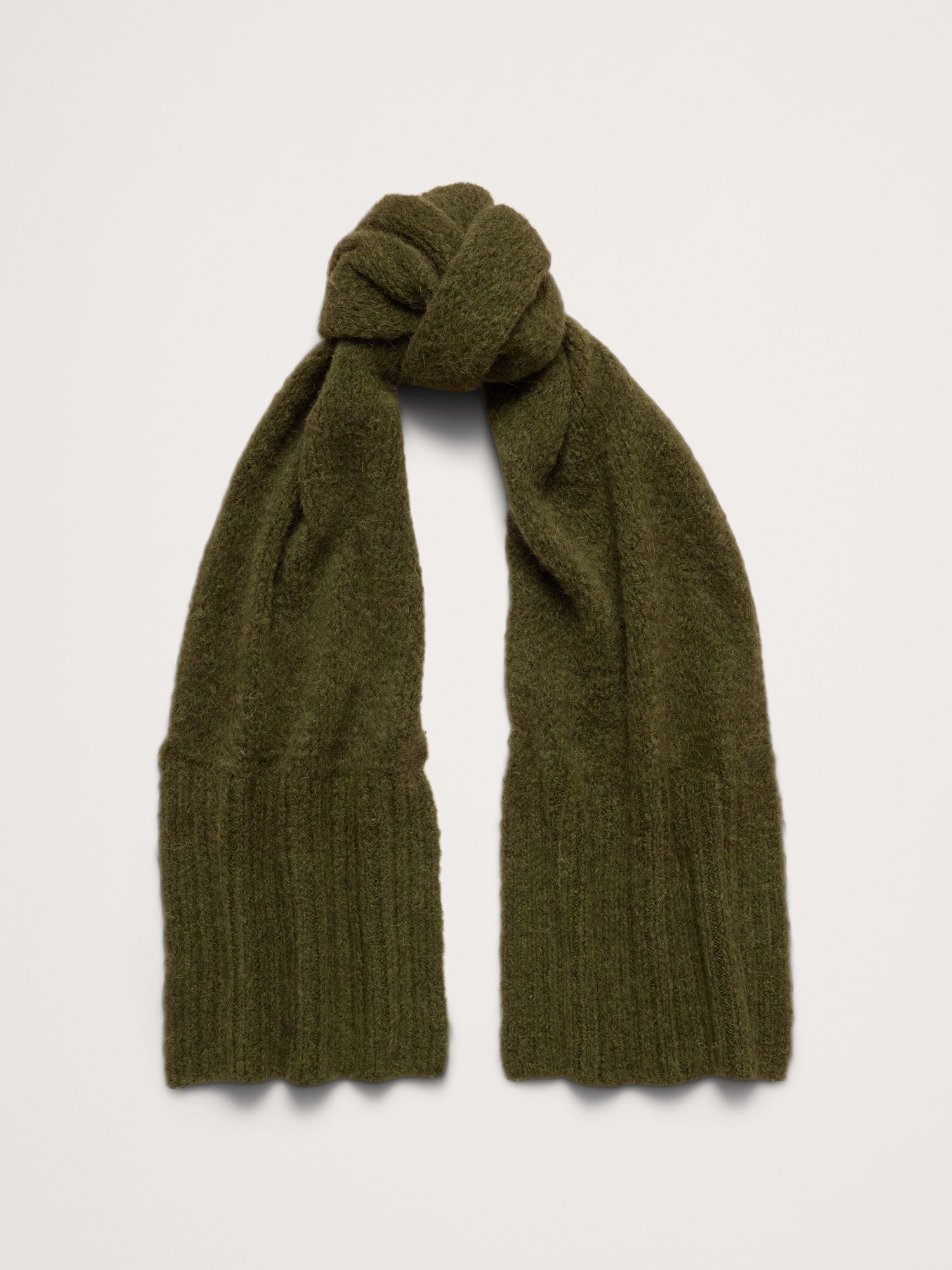 ÉCHARPE EN MÉLANGE D'ALPAGA ITALIEN