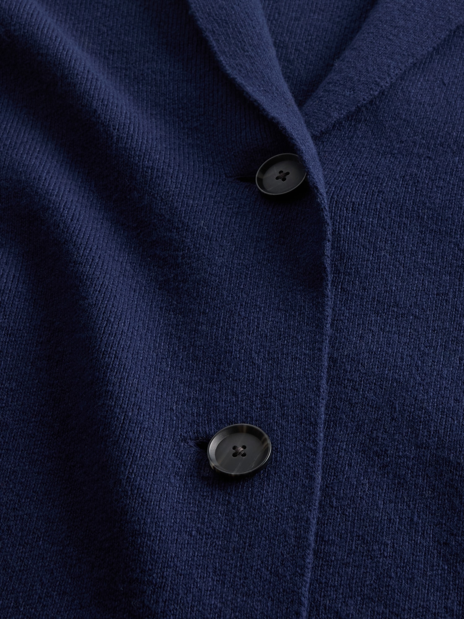 コットンブレンド カーディガンコート-3