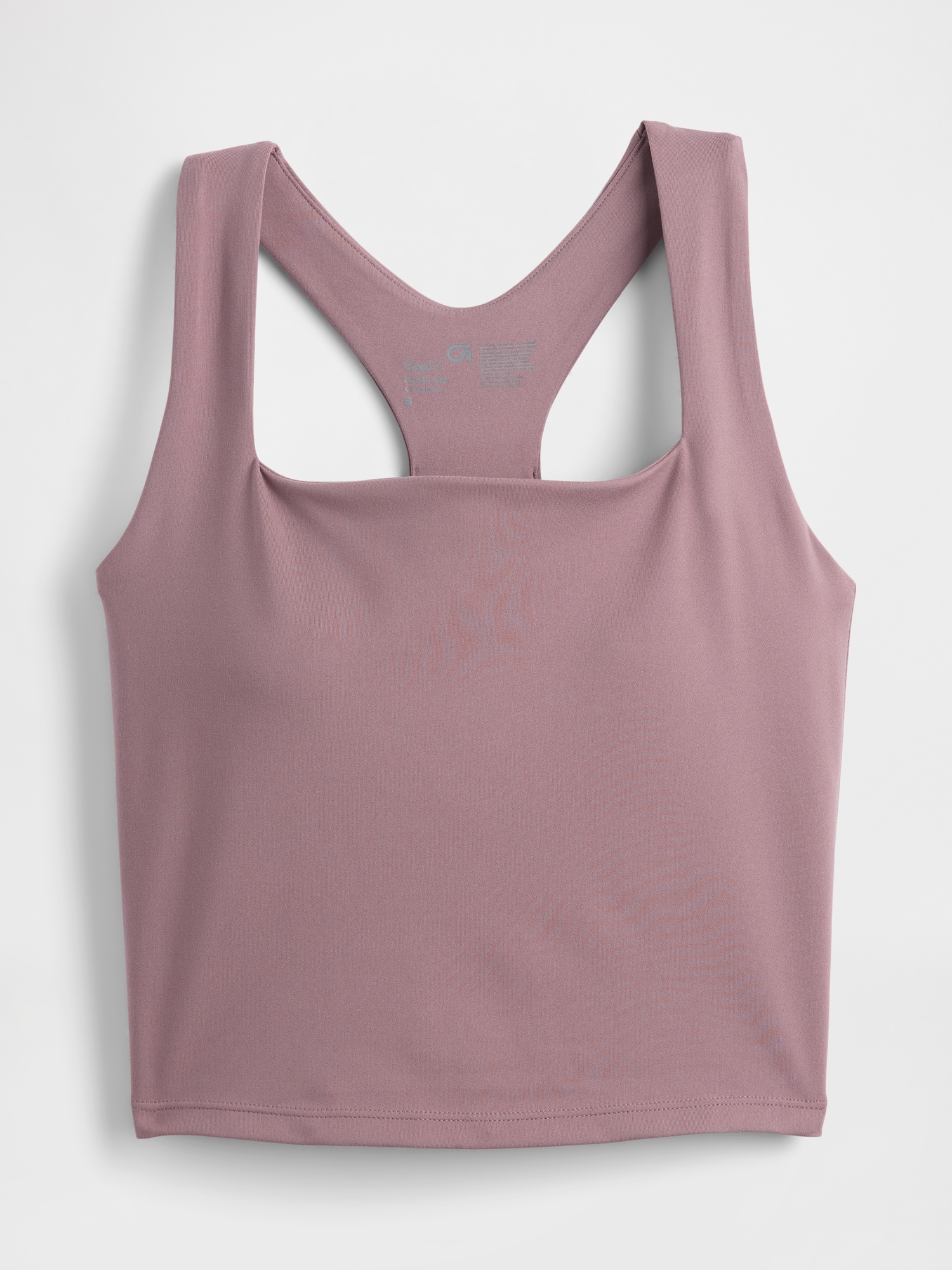 GapFit Studio リサイクル スクエアネック ブラキャミ-3