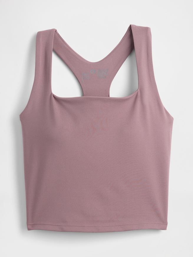 GapFit Studio リサイクル スクエアネック ブラキャミ-3