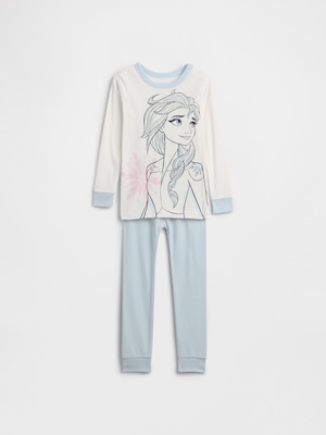 babyGap &times; ディズニー アナと雪の女王 オーガニックコットン100% パジャマセット