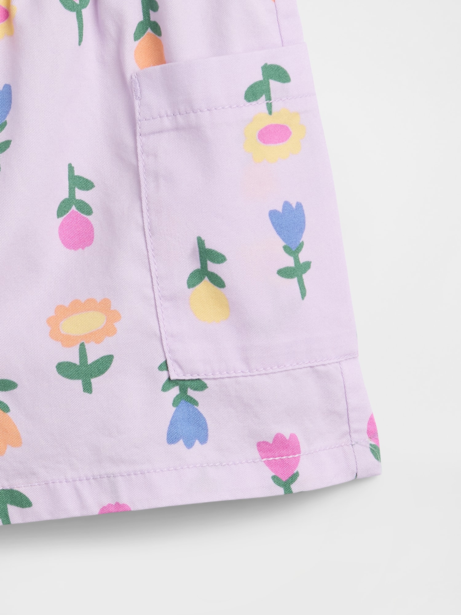 babyGap プルオン リネンブレンド ショートパンツ-2