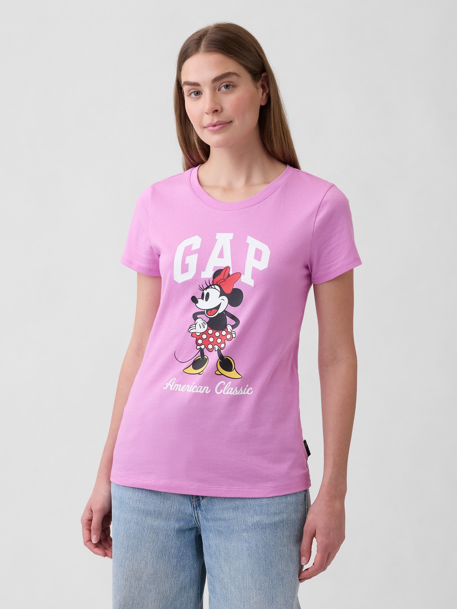 Gap &times; ディズニー GAPロゴTシャツ-0