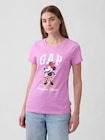 Gap &times; ディズニー GAPロゴTシャツ-0
