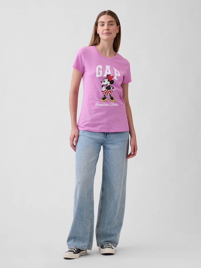 Gap &times; ディズニー GAPロゴTシャツ-2