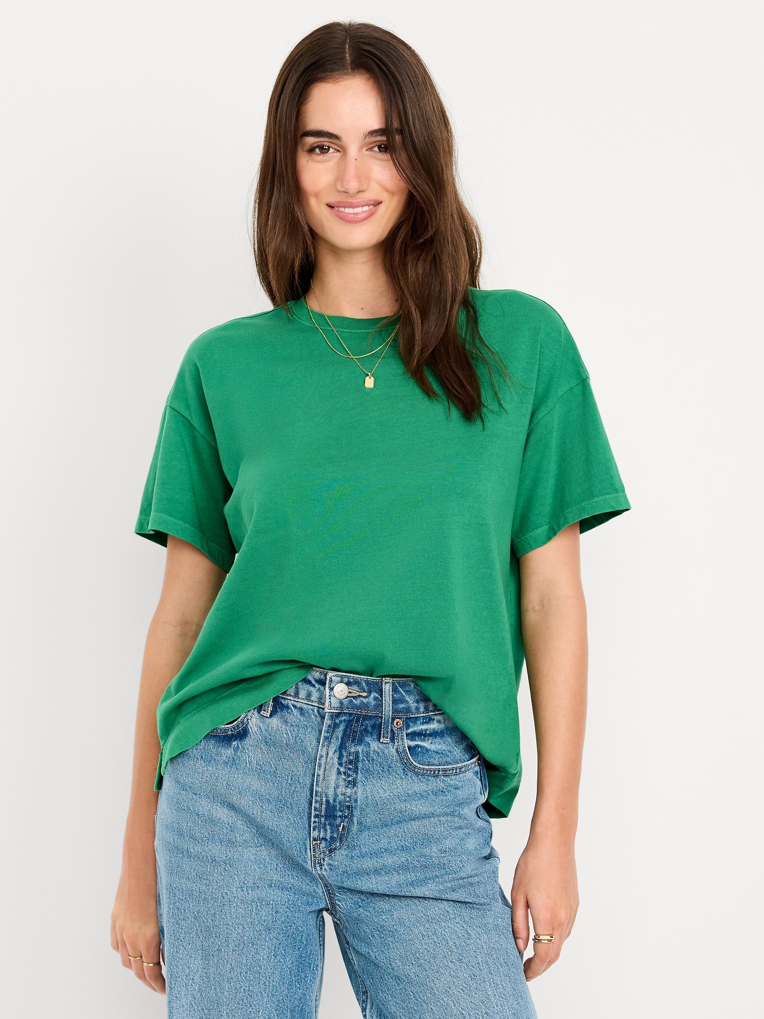 T-SHIRT RAS DU COU VINTAGE POUR FEMME