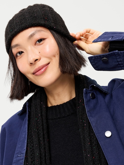 Chunky Cable Knit Beanie