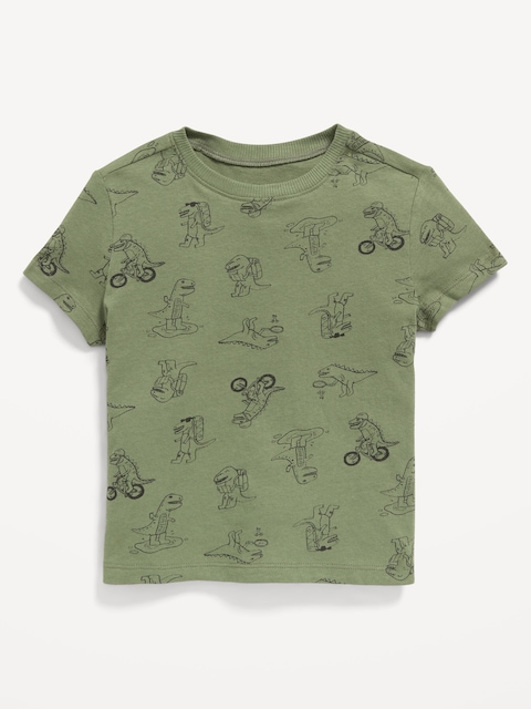 T-SHIRT À MOTIFS À MANCHES COURTES POUR TOUT-PETIT