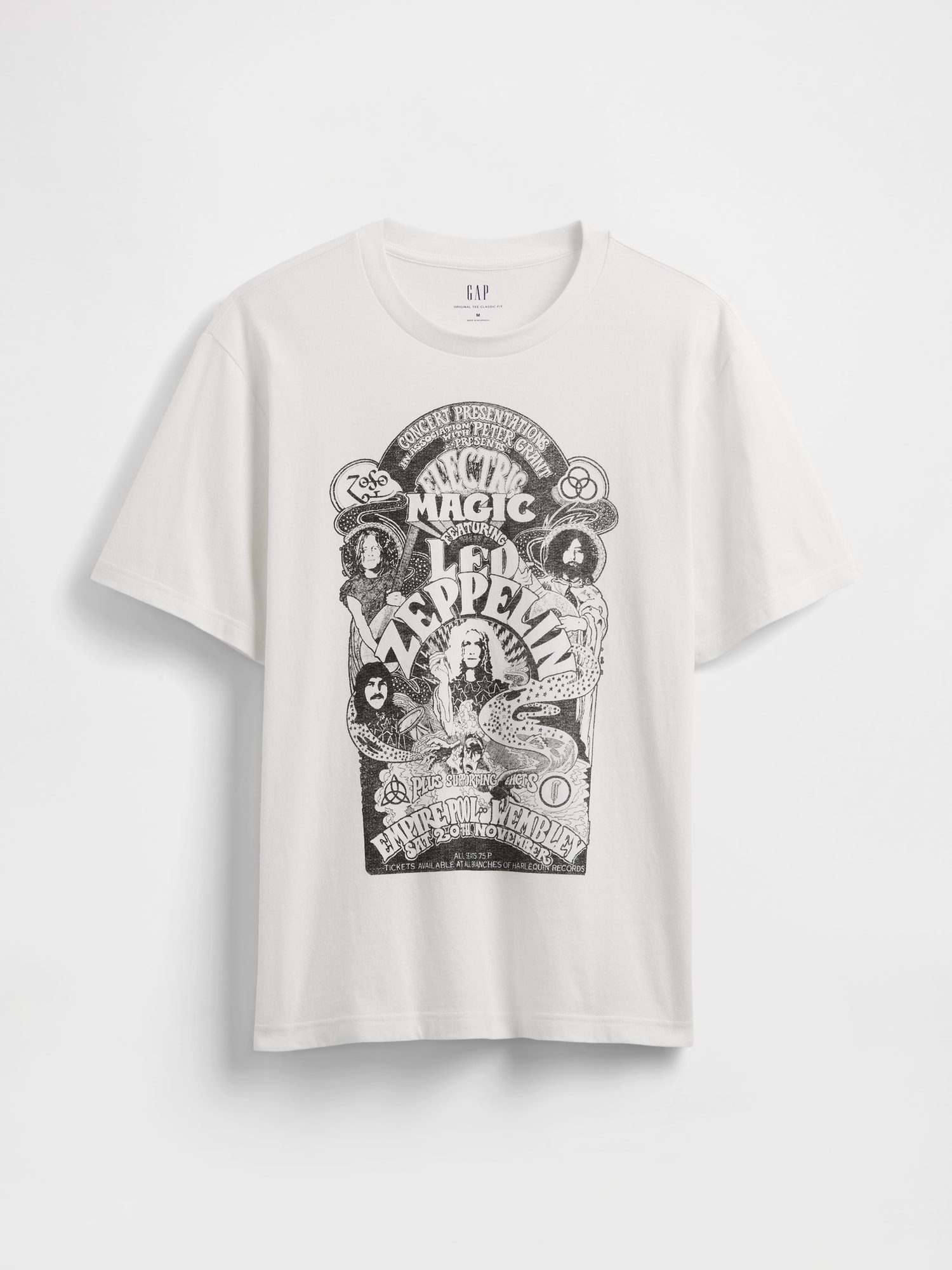 レッド・ツェッペリン リラックスフィット グラフィックTシャツ-4