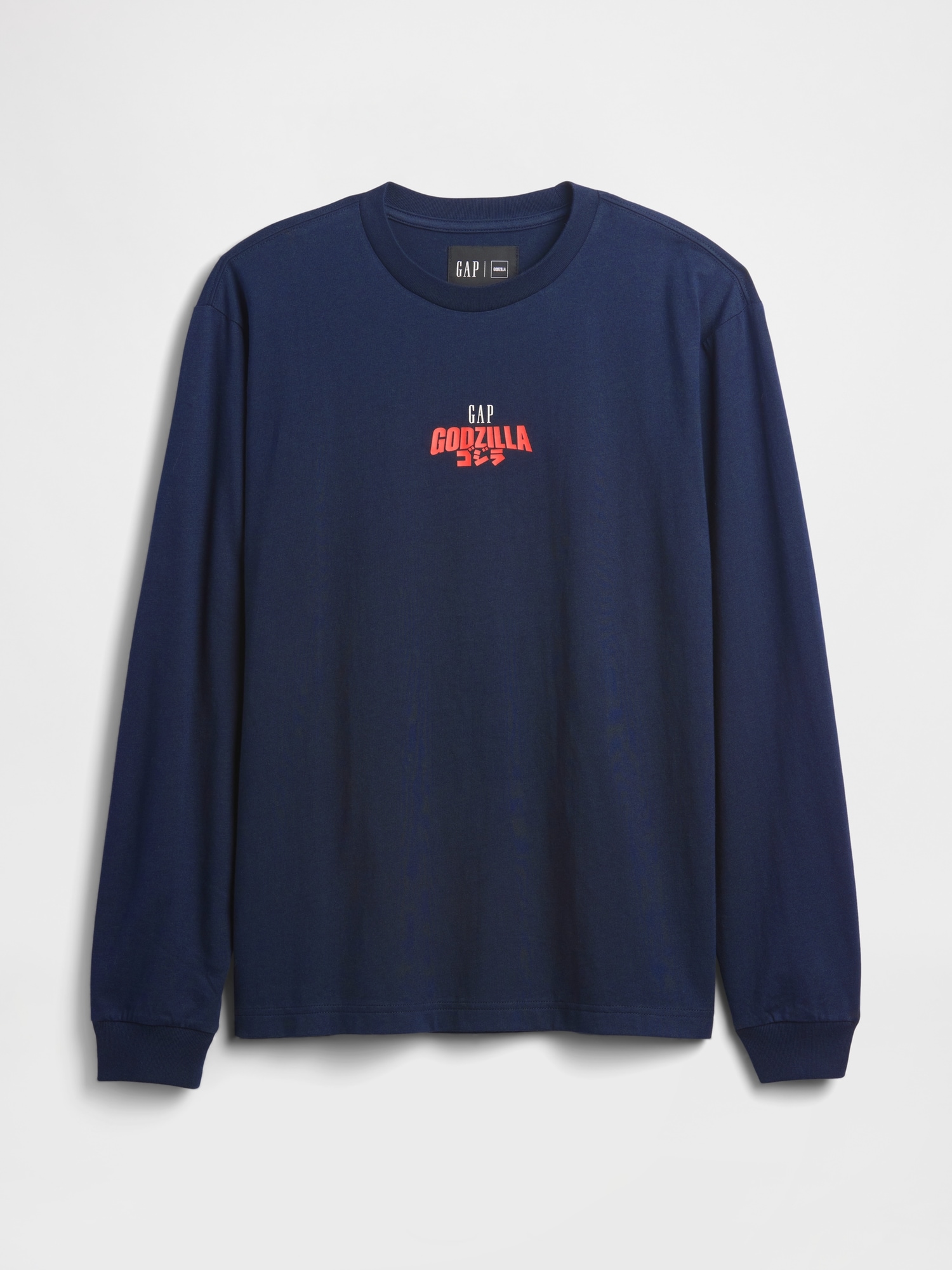 ゴジラ グラフィック GAPロゴ Tシャツ-4