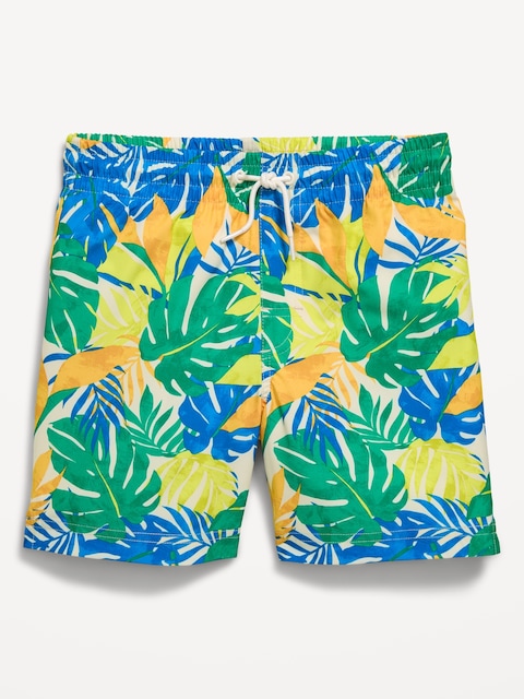 Printed Swim Trunks for Boys