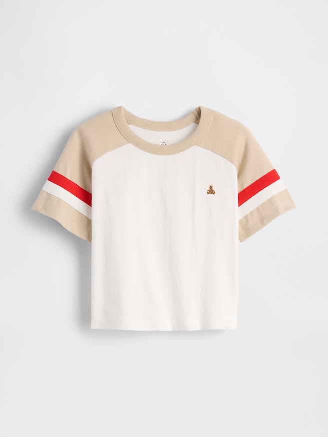 ラグラン フットボールTシャツ (幼児・ベビー)-0