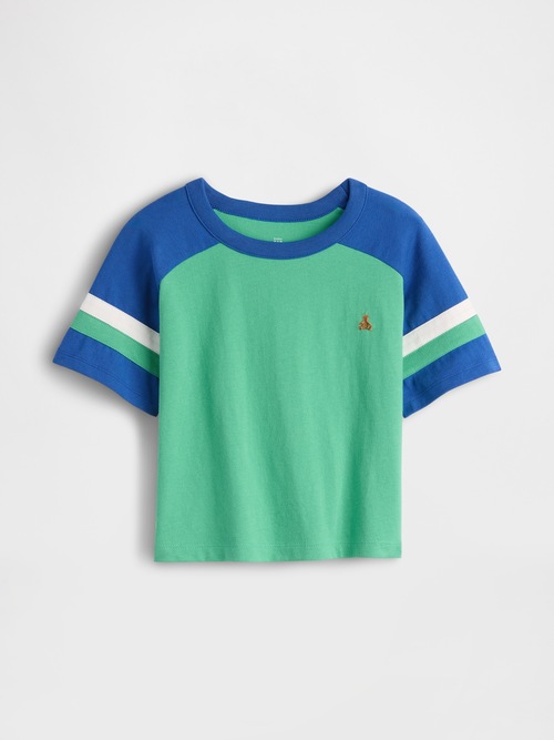 ラグラン フットボールTシャツ (幼児・ベビー)