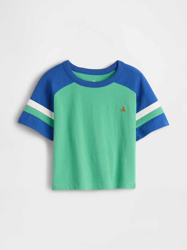 ラグラン フットボールTシャツ (幼児・ベビー)-0