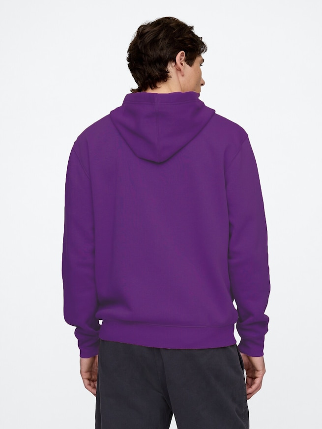 リラックス GAPロゴ ジップアップパーカー-1