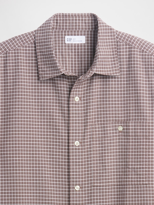 ボクシーフィット オックスフォードシャツ-3