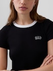 リブ GAPロゴ チビTシャツ-3