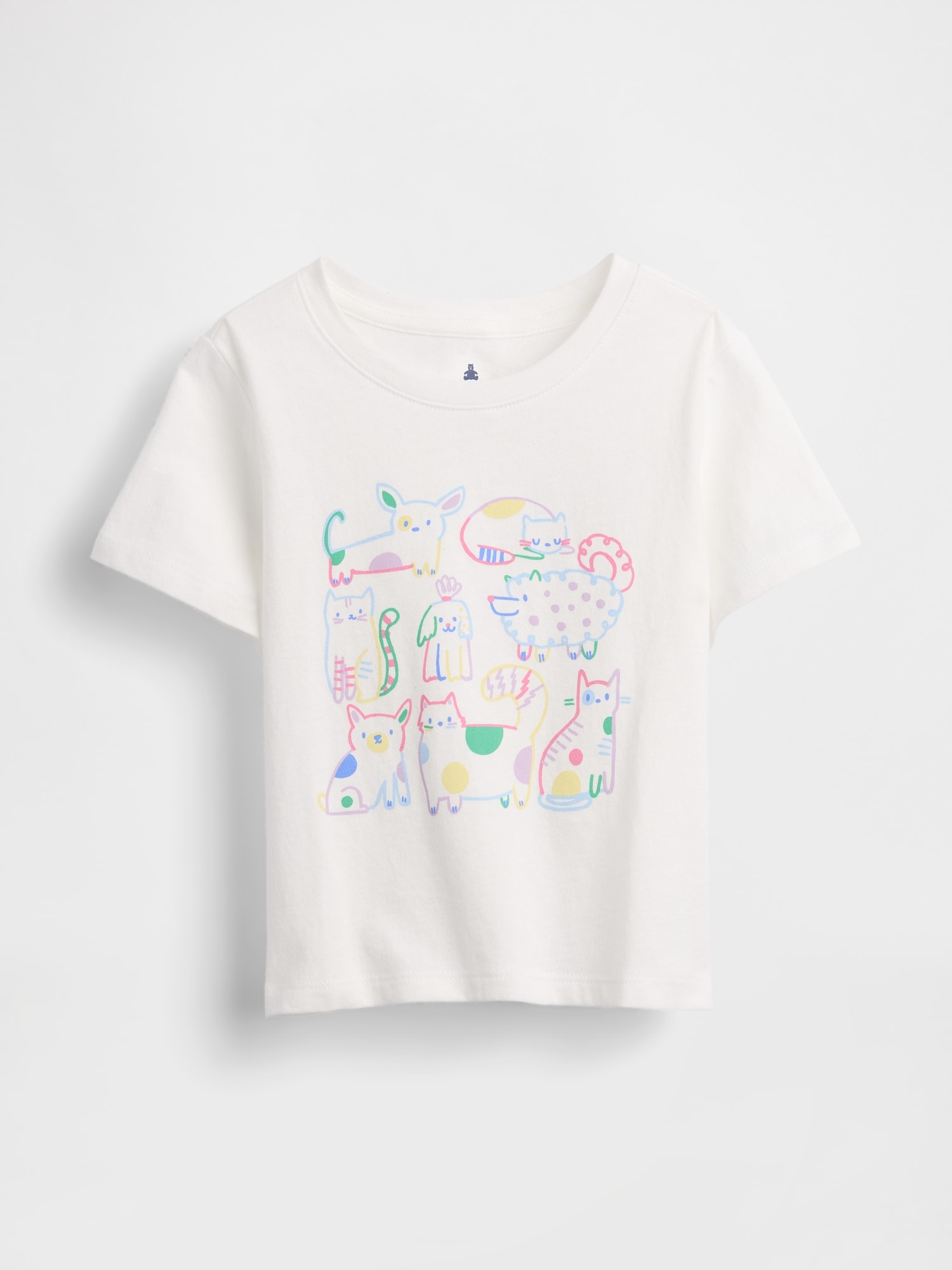 T-SHIRT AGENCEZ À VOLONTÉ À IMPRIMÉ POUR BÉBÉ ET TOUT-PETIT