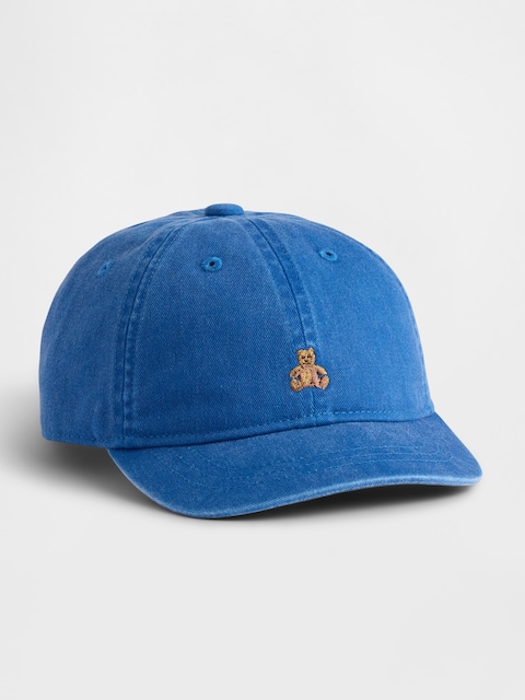 CASQUETTE DE BASEBALL À OURSON BRANNAN POUR BÉBÉ ET TOUT-PETIT