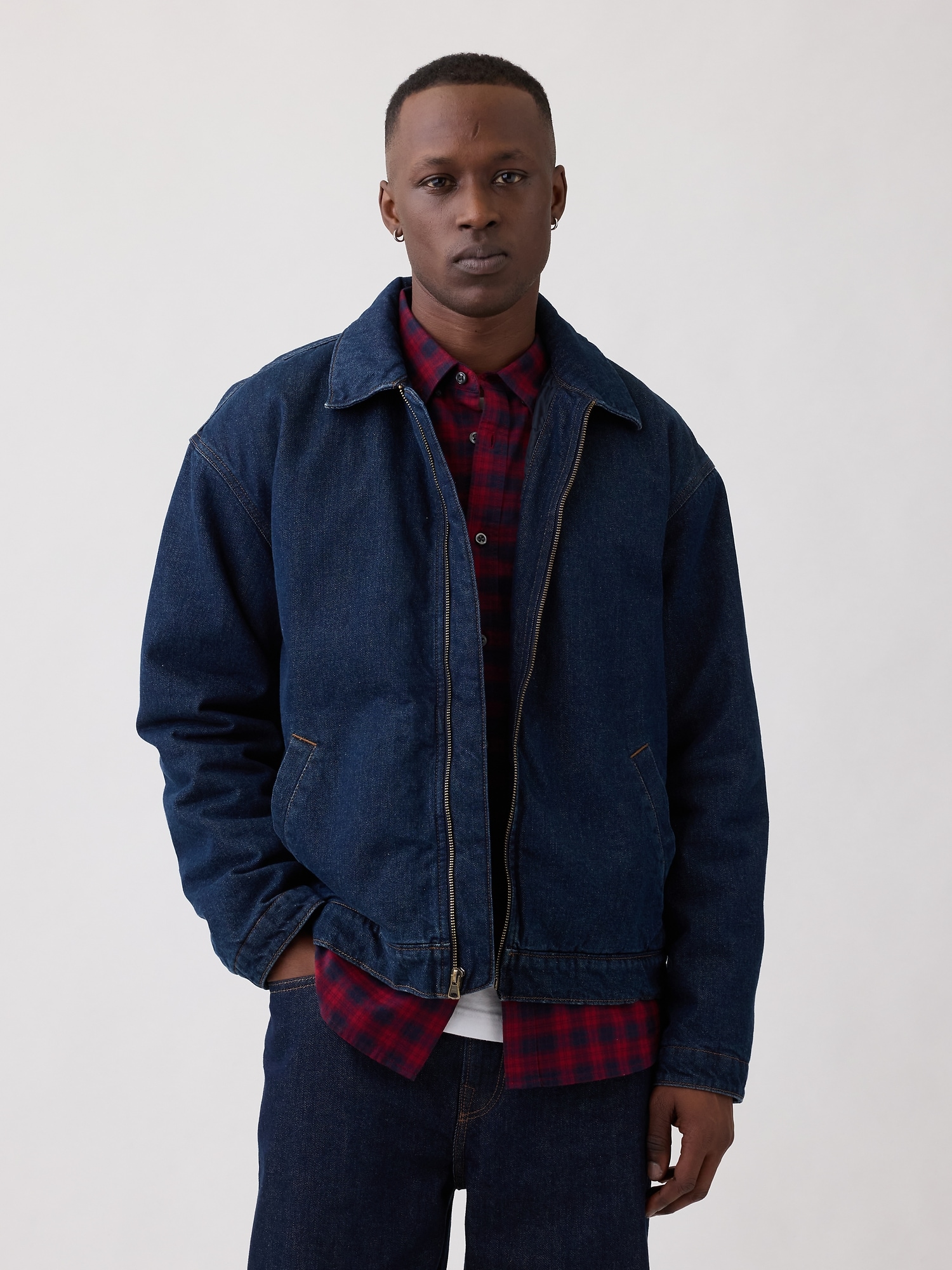 Gap公式オンラインストア | リラックスフィット デニムジャケット Gap公式オンラインストア | リラックスフィット デニムジャケット