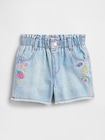 babyGap 刺しゅう ペーパーバッグ マムジーン ショートパンツ-0