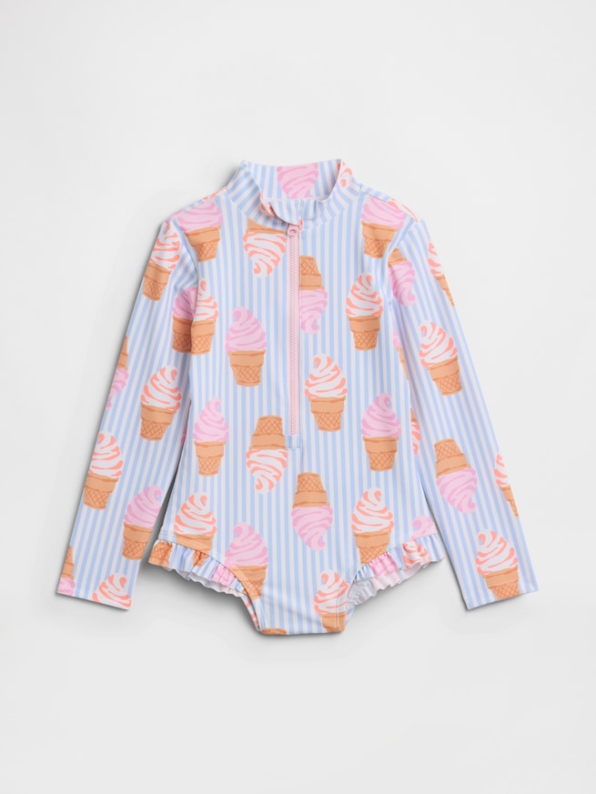 babyGap ワンピース 水着ラッシュガード-0