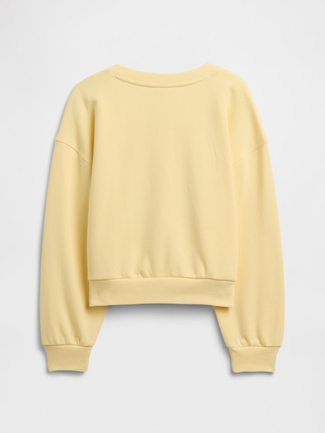 オーバーサイズ ウェッジ グラフィック スウェットシャツ (キッズ)-1