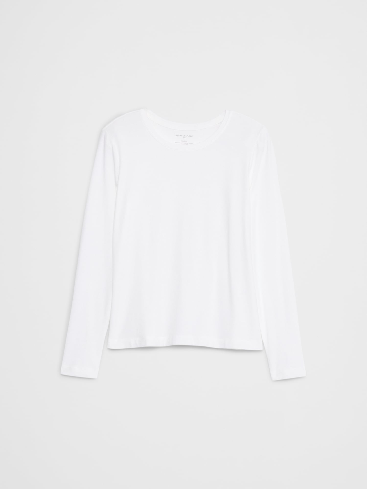 BR ファクトリー タイムレス ロングスリーブ クルーネック Tシャツ-3